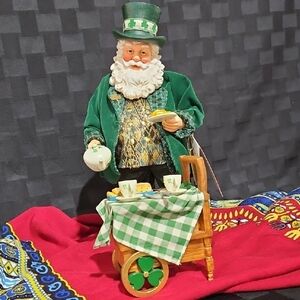 Festive "Tea for Two" Irish Santa Christmas Traditions
